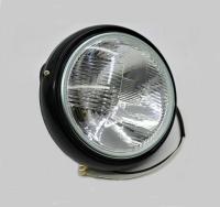 Фара УАЗ 469, 452 с проводом, БЕЗ ЛАМПЫ в сборе с наружным ободком