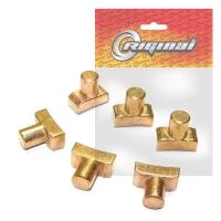 Сухарь вилок переключения передач КПП 5-ст. ГАЗ 3302 ГАЗель, Волга нов.обр. (к-т 6 шт.)