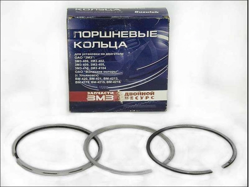 Кольца поршневые 92,0 к-кт дв. ЗМЗ 402, 406, 511, 513 