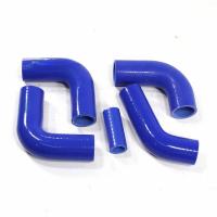 Патрубки радиатора ГАЗель дв.ЗМЗ-405 (к-т из 5-ти штук) синий