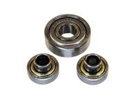 Ремкомплект механизма сдвижной двери средней ГАЗ 2705, 2217 Соболь (2 ролика + подшипник) "Riginal" 