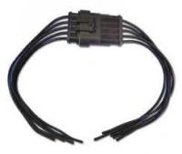 Разъем электропроводки с проводами 5-ти контактный 