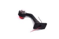 Фонарь габаритный прицепа белый+красный (рога)