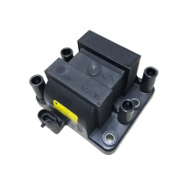 Катушка зажигания 48.3705 ГАЗ, УАЗ НОВ.ОБР. (дв.4216 УМЗ инжек.) 1 разъем 4ВЫВОДА, МОДУЛЬ "АТЭ-1" (AT-2028) 