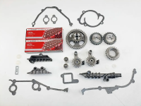 Комплект привода ГРМ дв.ЗМЗ-40904 УАЗ, 40524,40525 ГАЗ Евро-3 (ПОЛНЫЙ: ДВЦ 72/92, звёздочки) "ЛС Г" Двойная сила