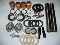 Шкворень ГАЗ 53, 3307 в сборе (ремкомплект ПОЛНЫЙ, 2 штуки; усиленные крышки)