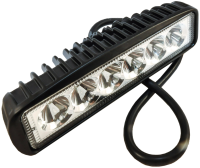 Фара дополнительная светодиодная 12/24V ДХО узкий