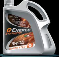 Масло моторное G- Energy Synthhertic Super Start 5w30, 4л