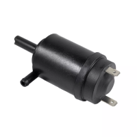 Насос бачка омывателя УАЗ нов.обр., ГАЗ, ЗИЛ, ВАЗ-21083, 2110 (мотор, 1,1 Атм) 10Вт "Cartronic" 