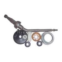 Ремкомплект рычага КПП 5-ст ГАЗ 3302 ГАЗель (нижняя часть + втулки с мет.колп.) 