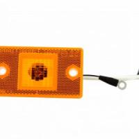 Фонарь габаритный боковой оранжевый МАЗ