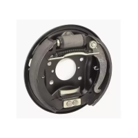 Диск опорный задних тормозных колодок 2108-099. 2110-12,14,15 левый в сборе