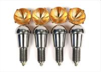 Шкворень УАЗ ПАТРИОТ, ХАНТЕР, 452 К-КТ НОВ. ОБР. (полный, без ключа, латунь)