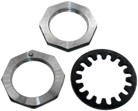 Комплект крепления ступицы задней ГАЗель 3302, 3321, Соболь 2217, 2752 (2 гайки, 1 шайба)