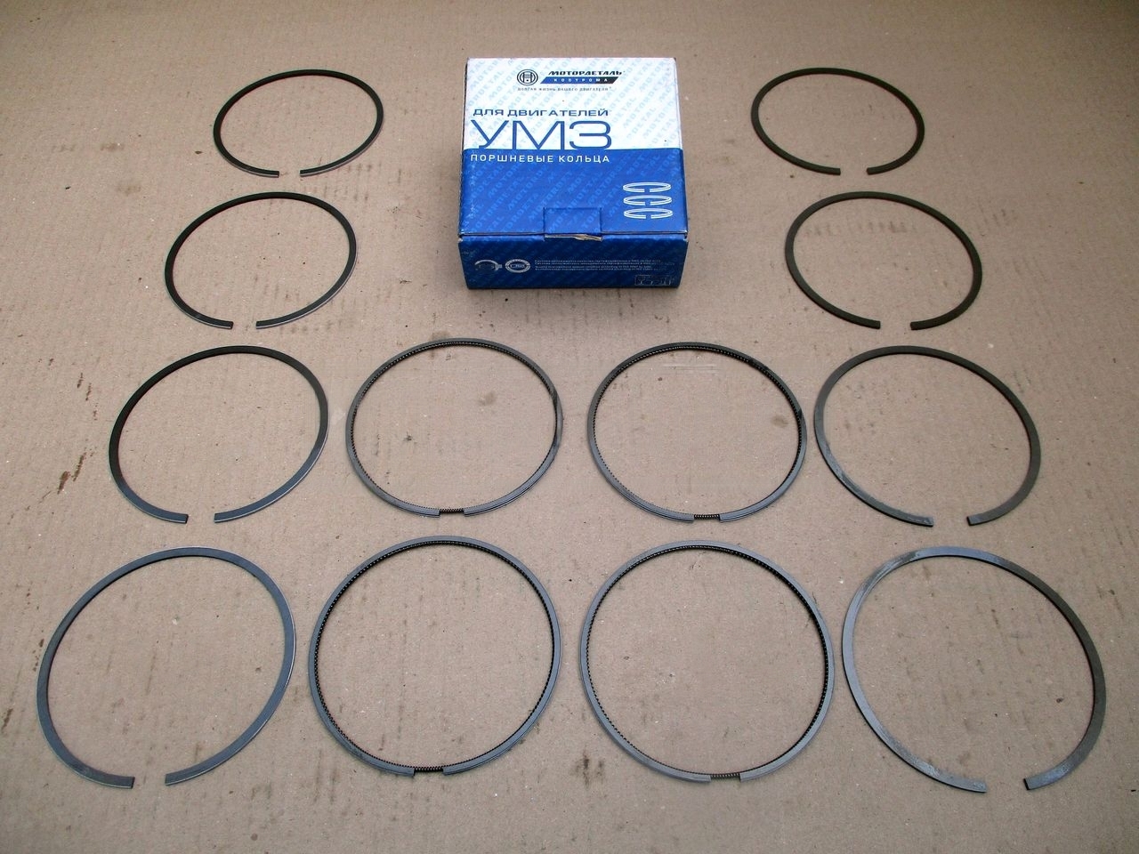 Кольца поршневые 100,0 к-кт дв. УМЗ 42164 ЕВРО-4
