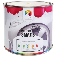 Эмаль МЛ-12"К" серая, 2 кг