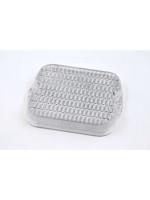 Стекло фонаря заднего хода УАЗ, МАЗ, ГАЗ, ЗИЛ (белое) 