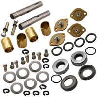 Шкворень ГАЗ-3302 в сборе с втулками и подшипниками (ремкомплект полный, 2 шт.) 