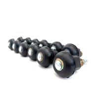 Подушка кузова УАЗ ПАТРИОТ с 2017г., ХАНТЕР (ПОЛНЫЙ УСТ. КОМПЛЕКТ 12 / 8+4, с болтами), резина (12 шт.)