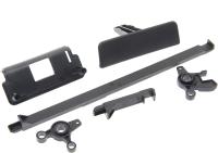 Ручка замка ящика вещевого нижнего (бардачка) УАЗ ПАТРИОТ, Газель Бизнес(к-т)