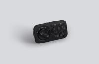 Модуль управления светотехникой УАЗ ПАТРИОТ, горизонтальный разъем, 2 кнопки ПТФ "MetaPart"