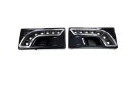 Фары противотуманные Torino ВАЗ 2110-12 черные (комплект)