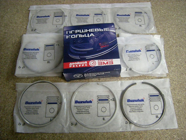 Кольца поршневые 100,0 к-кт дв. ЗМЗ 410, УМЗ 4218 