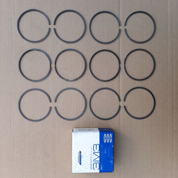 Кольца поршневые 87,0 к-кт дв. ЗМЗ 514 дизель "МОТОРДЕТАЛЬ"